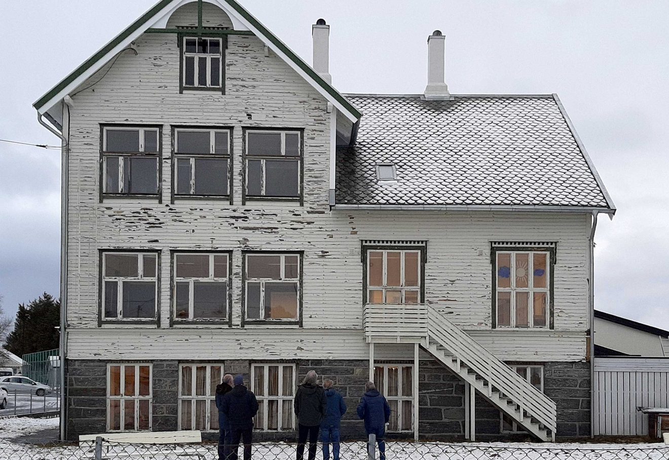 Giske skole før renovering