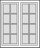 Illustrasjon av vindu