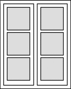 Illustrasjon av vindu