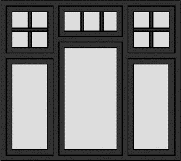 Illustrasjon av vindu